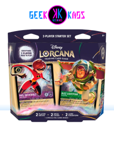 TCG DISNEY LORCANA CHAPTER 12 - WILDS UNKNOWN - 2-PLAYER STARTER SET - INGLES