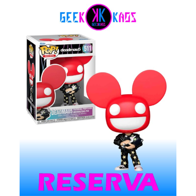 FUNKO POP! - DEADMAU5 - DEADMAU5 FEATURING PROFESSOR MEOWINGTONS PHD 511