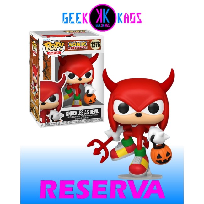 FUNKO POP! - SONIC THE HEDGEHOG - KNUCKLES AS DEVIL 1276