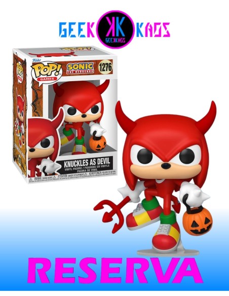 FUNKO POP! - SONIC THE HEDGEHOG - KNUCKLES AS DEVIL 1276
