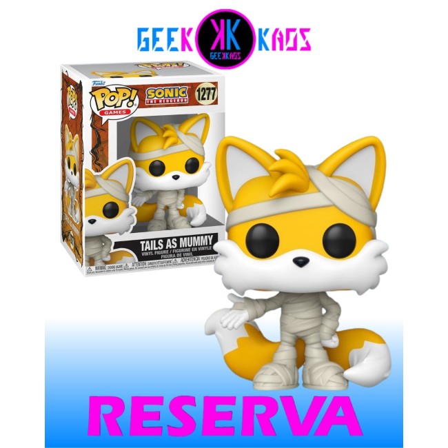 FUNKO POP! - SONIC THE HEDGEHOG - TAILS AS MUMMY 1277