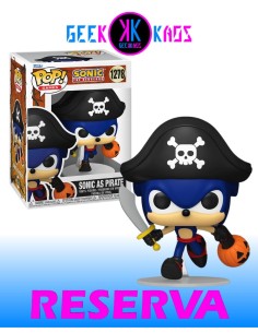FUNKO POP! - SONIC THE HEDGEHOG - SONIC AS PIRATE 1278