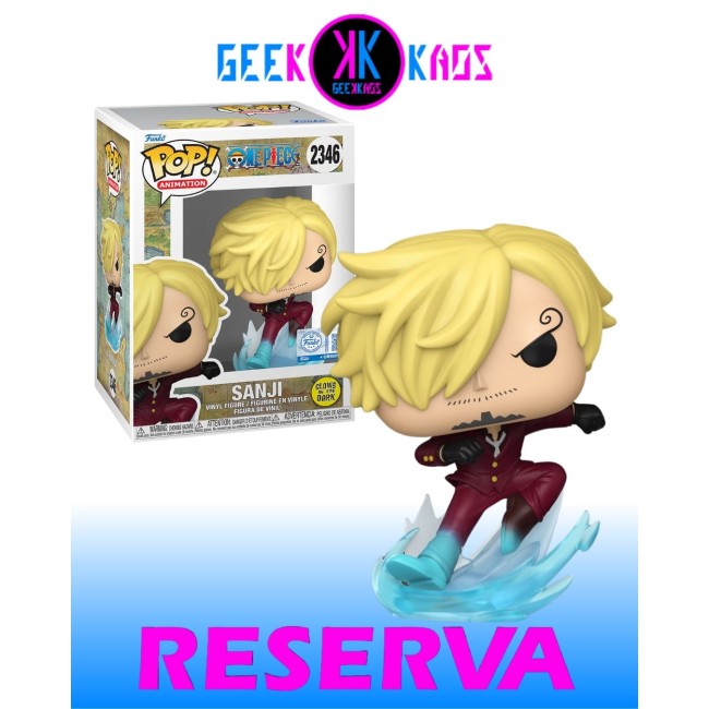 FUNKO POP! - ONE PIECE - SANJI 2346 (SE) (GITD)