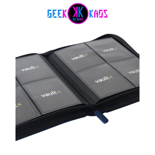 ALBUM TCG - ROYAL BLUE - 4 POCKET - 160 CARTAS - VAULT X