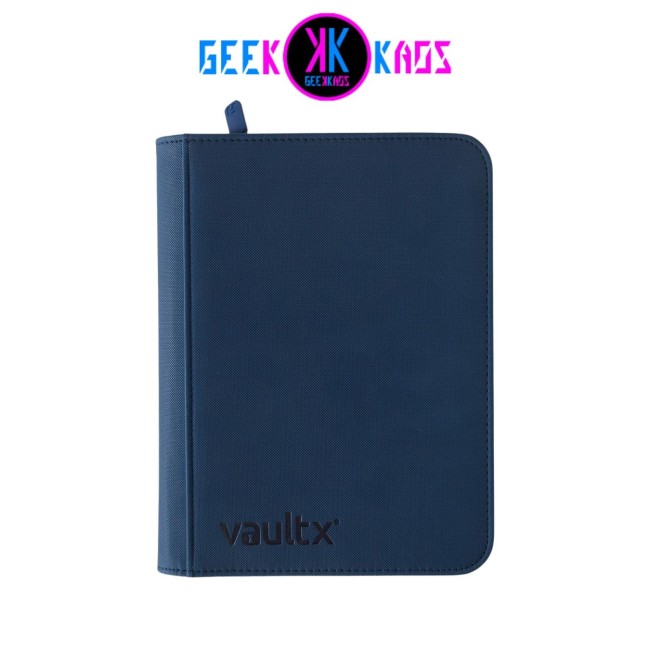 ALBUM TCG - ROYAL BLUE - 4 POCKET - 160 CARTAS - VAULT X