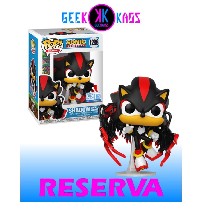 FUNKO POP! - SONIC THE HEDGEHOG - SHADOW WITH WINGS 1286 (SE)