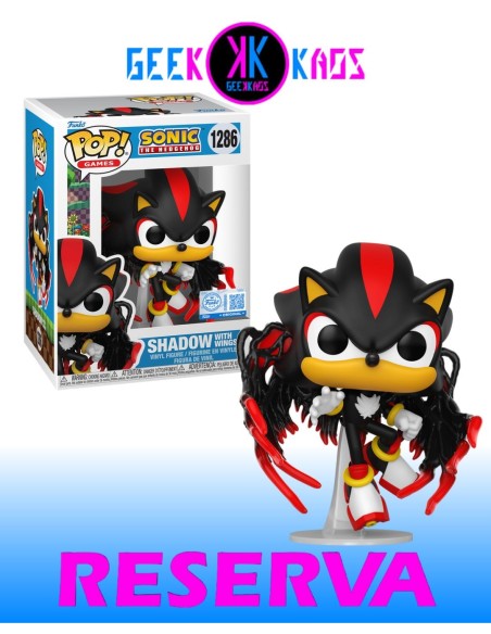 FUNKO POP! - SONIC THE HEDGEHOG - SHADOW WITH WINGS 1286 (SE)