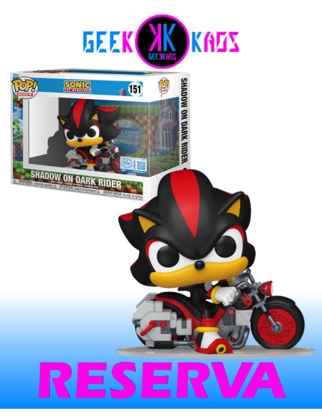 FUNKO POP! RIDES - SONIC THE HEDGEHOG - SHADOW ON DARK RIDER 151 (SE)