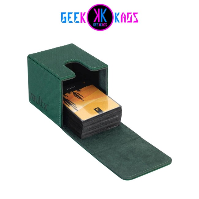 DECK BOX TCG - FOREST GREEN - 80 CARTAS - VAULT X