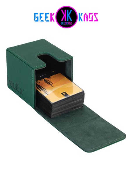 DECK BOX TCG - FOREST GREEN - 80 CARTAS - VAULT X