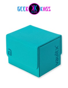 DECK BOX TCG - OCEAN BLUE - 100+ CARTAS - VAULT X