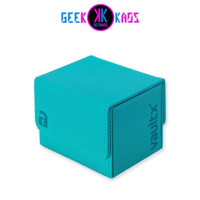 DECK BOX TCG - OCEAN BLUE - 100+ CARTAS - VAULT X