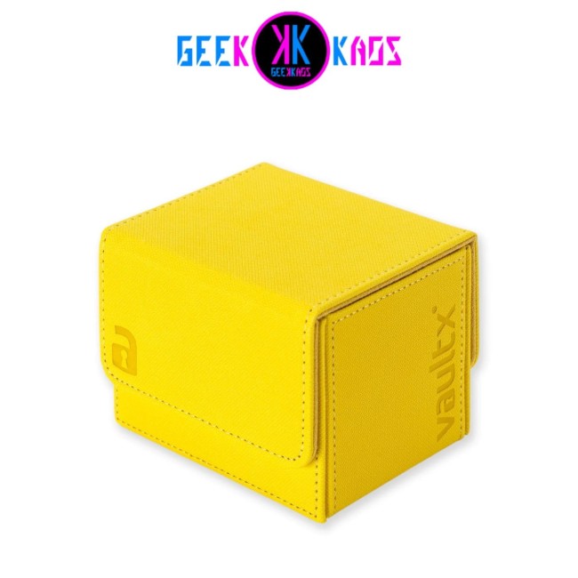 DECK BOX TCG - SUNRISE YELLOW - 100+ CARTAS - VAULT X