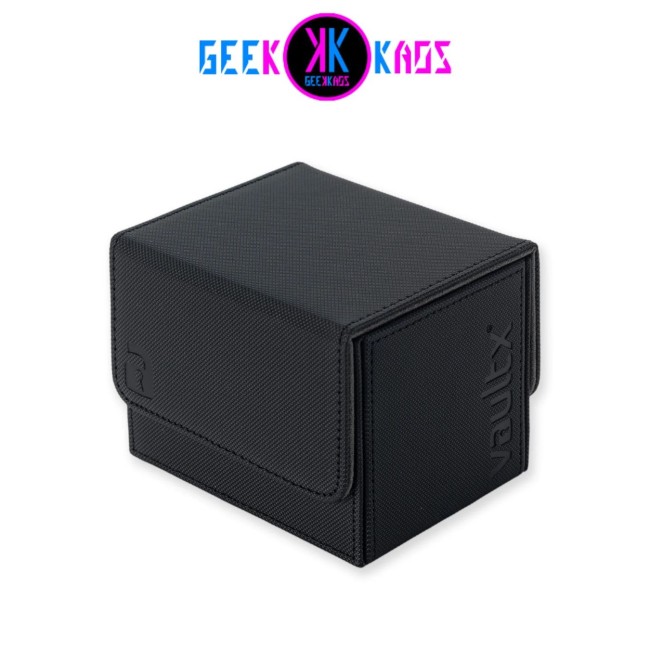 DECK BOX TCG - SIGNATURE BLACK - 100+ CARTAS - VAULT X