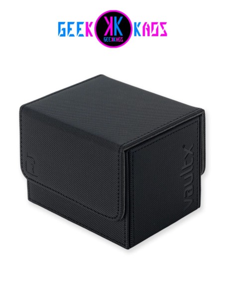 DECK BOX TCG - SIGNATURE BLACK - 100+ CARTAS - VAULT X