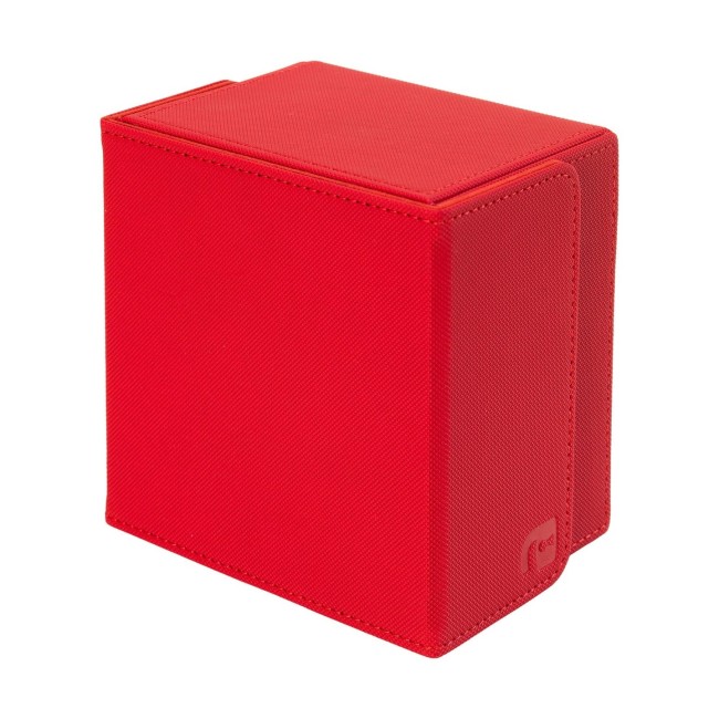 DECK BOX TCG - GAME BOX - FIRE RED - 100+ CARTAS - VAULT X
