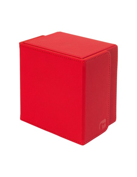 DECK BOX TCG - GAME BOX - FIRE RED - 100+ CARTAS - VAULT X