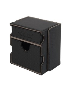 DECK BOX TCG - GAME BOX - SIGNATURE BLACK - 100+ CARTAS - VAULT X 2