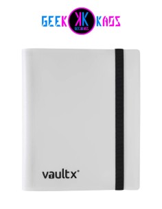 ALBUM TCG - WHITE - 4 POCKET - 160 CARTAS - VAULT X