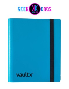 ALBUM TCG - BLUE - 4 POCKET - 160 CARTAS - VAULT X