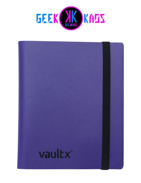 ALBUM TCG - PURPLE - 4 POCKET - 160 CARTAS - VAULT X