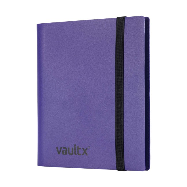 ALBUM TCG - PURPLE - 4 POCKET - 160 CARTAS - VAULT X