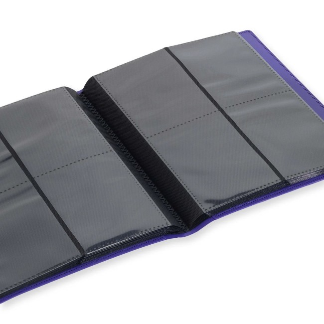 ALBUM TCG - PURPLE - 4 POCKET - 160 CARTAS - VAULT X