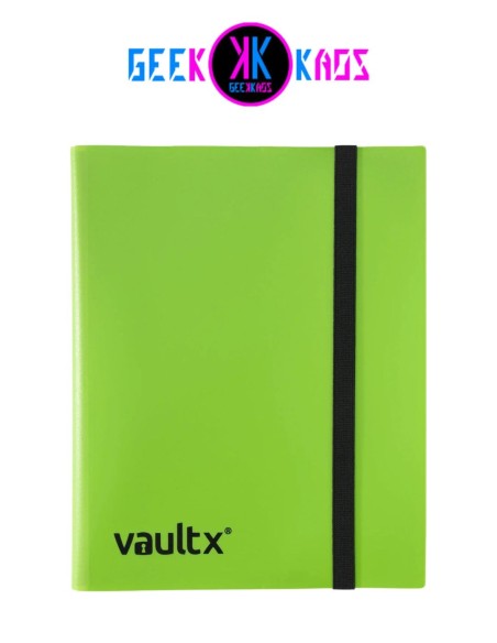 ALBUM TCG - GREEN - 9 POCKET - 360 CARTAS - VAULT X