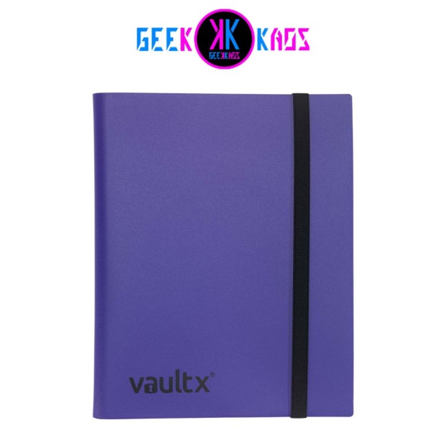 ALBUM TCG - PURPLE - 9 POCKET - 360 CARTAS - VAULT X