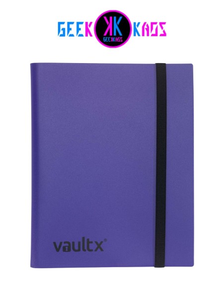 ALBUM TCG - PURPLE - 9 POCKET - 360 CARTAS - VAULT X