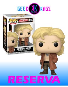 FUNKO POP! - METAL GEAR SOLID - LIQUID SNAKE 1296