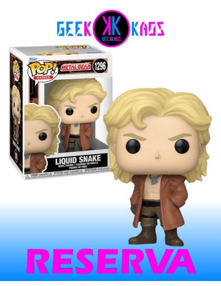 FUNKO POP! - METAL GEAR SOLID - LIQUID SNAKE 1296