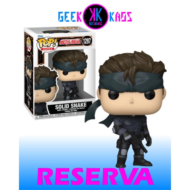 FUNKO POP! - METAL GEAR SOLID - SOLID SNAKE 1297