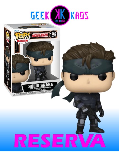FUNKO POP! - METAL GEAR SOLID - SOLID SNAKE 1297