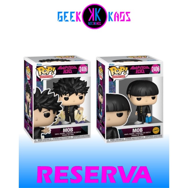 FUNKO POP! - MOB PSYCHO 100 - MOB 2406 (BUNDLE)