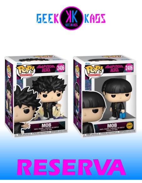 FUNKO POP! - MOB PSYCHO 100 - MOB 2406 (BUNDLE)