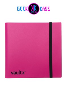 ALBUM TCG - PINK - 12 POCKET - 480 CARTAS - VAULT X