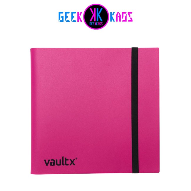 ALBUM TCG - PINK - 12 POCKET - 480 CARTAS - VAULT X