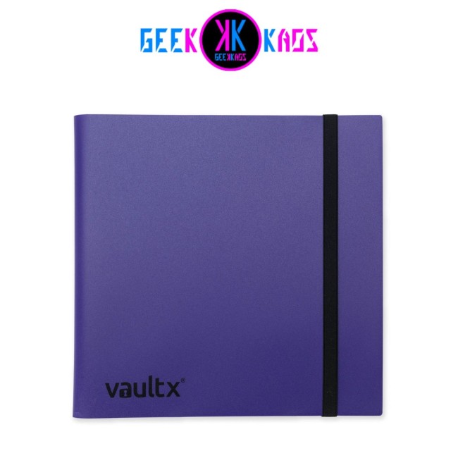 ALBUM TCG - PURPLE - 12 POCKET - 480 CARTAS - VAULT X