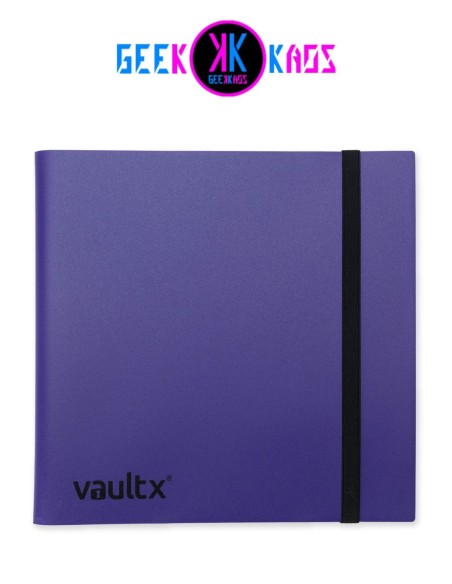 ALBUM TCG - PURPLE - 12 POCKET - 480 CARTAS - VAULT X