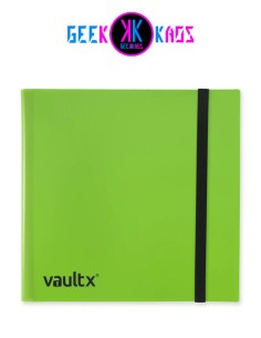 ALBUM TCG - GREEN - 12 POCKET - 480 CARTAS - VAULT X