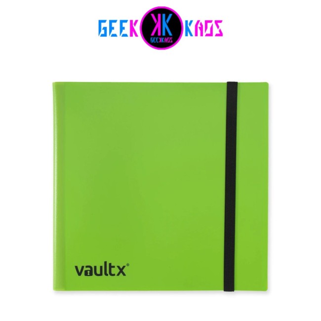 ALBUM TCG - GREEN - 12 POCKET - 480 CARTAS - VAULT X