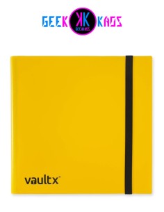 ALBUM TCG - YELLOW - 12 POCKET - 480 CARTAS - VAULT X