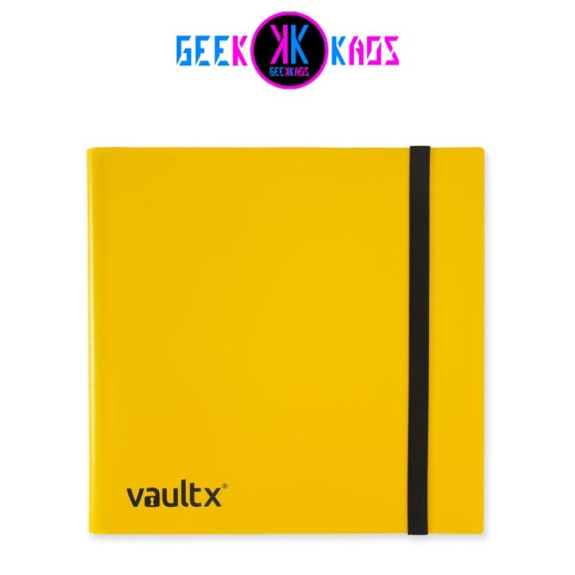 ALBUM TCG - YELLOW - 12 POCKET - 480 CARTAS - VAULT X