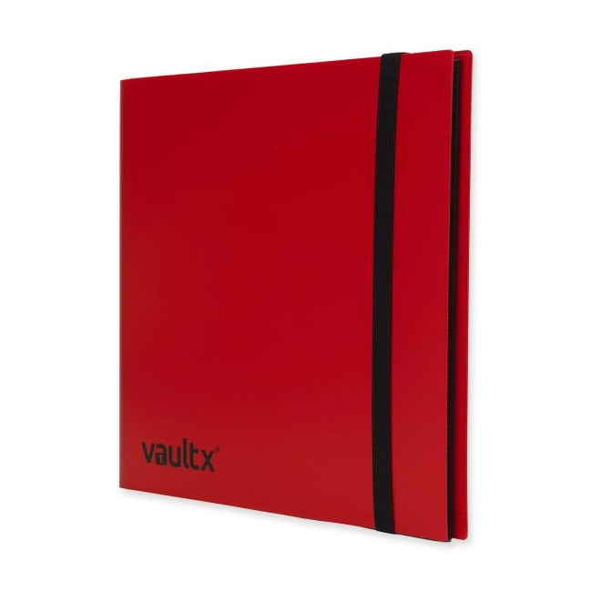ALBUM TCG - RED - 12 POCKET - 480 CARTAS - VAULT X
