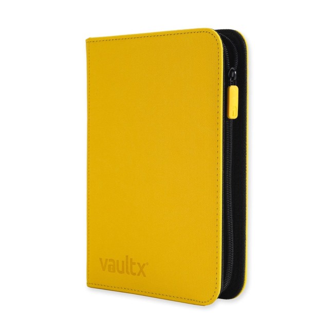 ALBUM TCG - SUNRISE YELLOW - 4 POCKET - 160 CARTAS - VAULT X