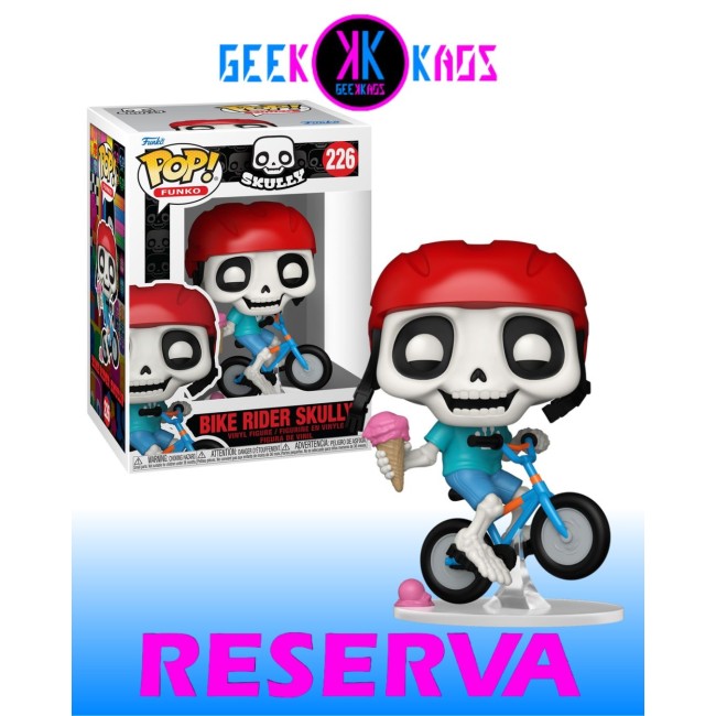 FUNKO POP! - SKULLY - BIKE RIDER SKULLY 226