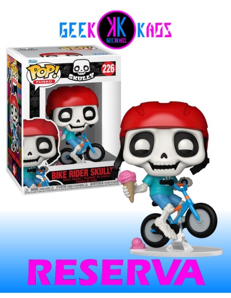 FUNKO POP! - SKULLY - BIKE RIDER SKULLY 226