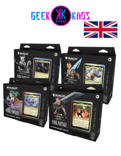 MAGIC: THE GATHERING - FINAL FANTASY - COMMANDER DISPLAY (4 MAZOS) - INGLES