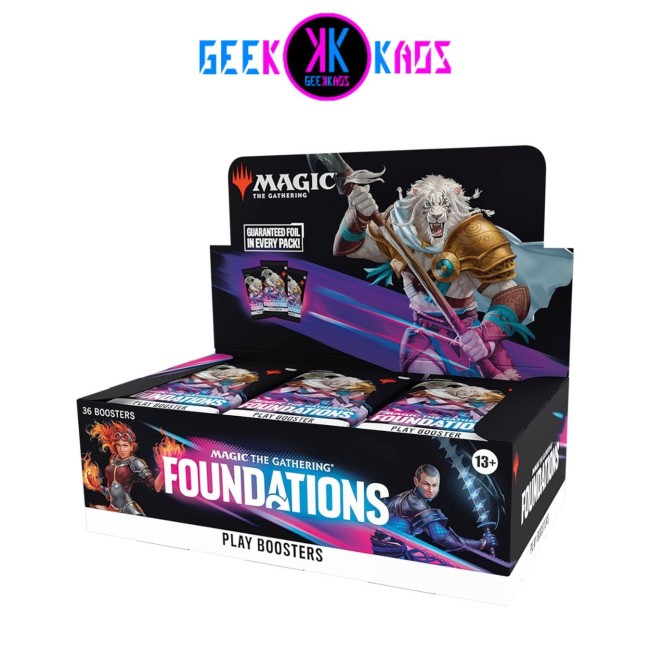 MAGIC: THE GATHERING - FOUNDATIONS - PLAY BOOSTERS (30 SOBRES) - INGLES